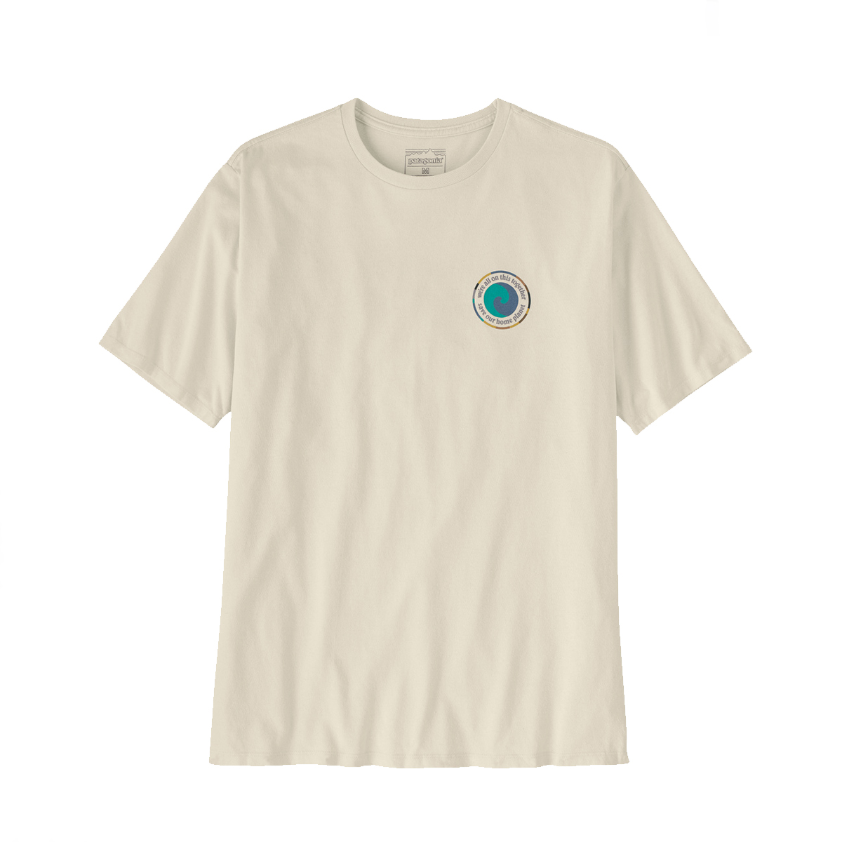 Patagonia T-Shirt Unity Fitz Responsibili-Tee® Birch White - 1 Patagonia T-Shirt Unity Fitz Responsibili-Tee® Birch White - 1