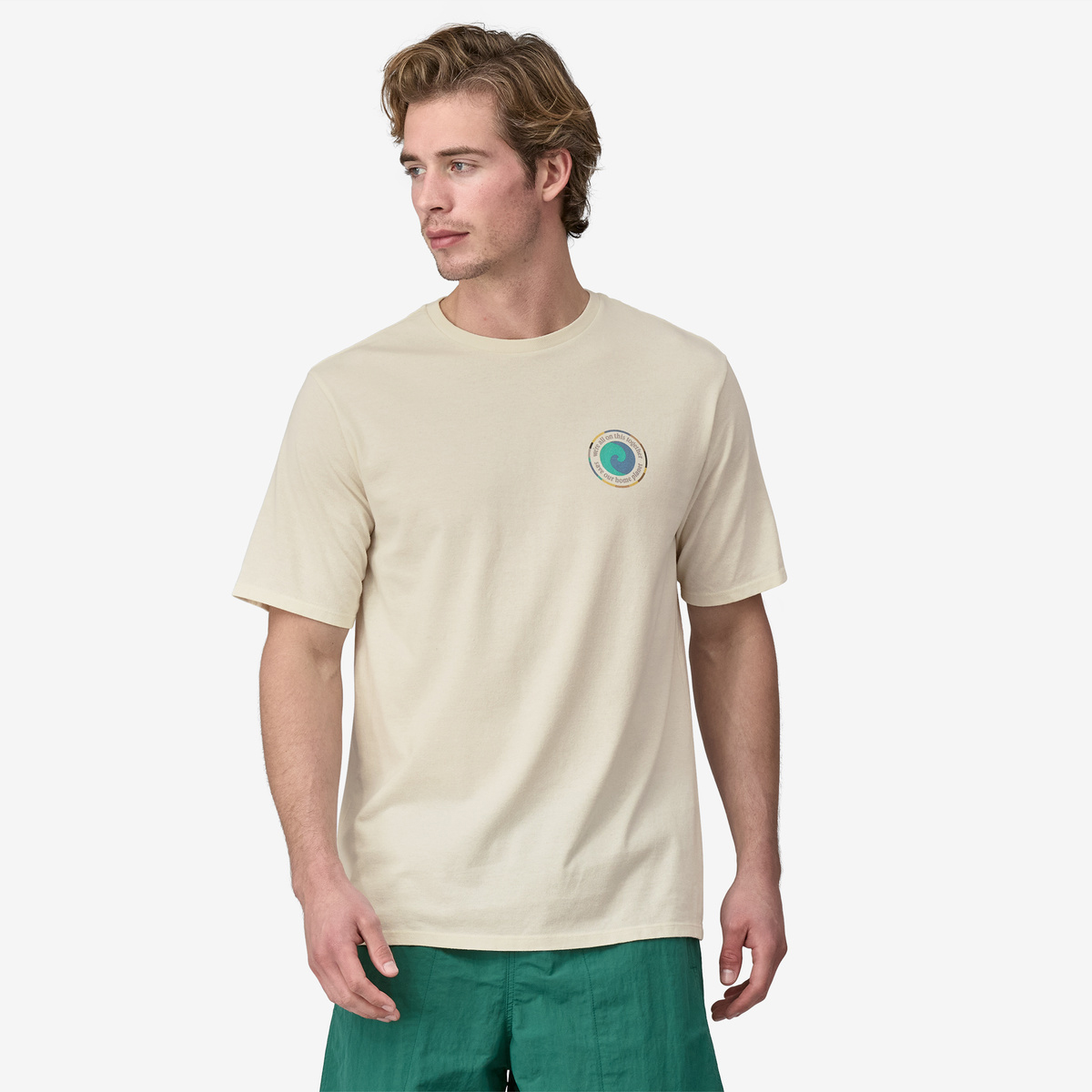Patagonia T-Shirt Unity Fitz Responsibili-Tee® Birch White - 3 Patagonia T-Shirt Unity Fitz Responsibili-Tee® Birch White - 3