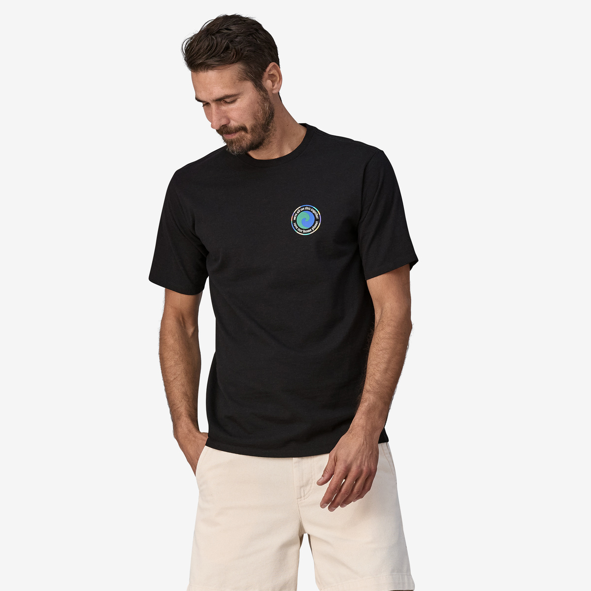 Patagonia T-Shirt Unity Fitz Responsibili-Tee® Ink Black - 3 Patagonia T-Shirt Unity Fitz Responsibili-Tee® Ink Black - 3