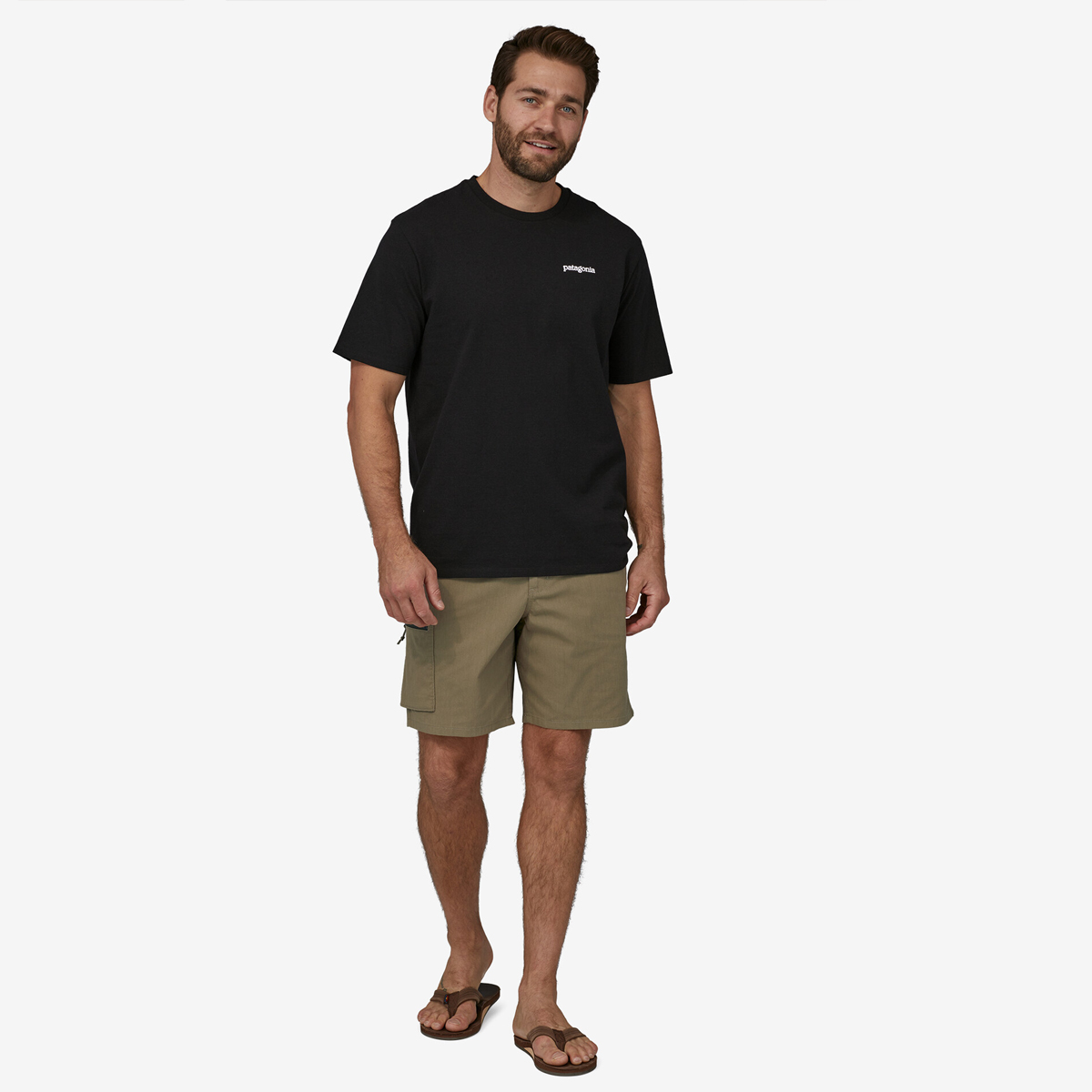 Patagonia Pantaloncini Nomader Sage Khaki - 4 Patagonia Pantaloncini Nomader Sage Khaki - 4