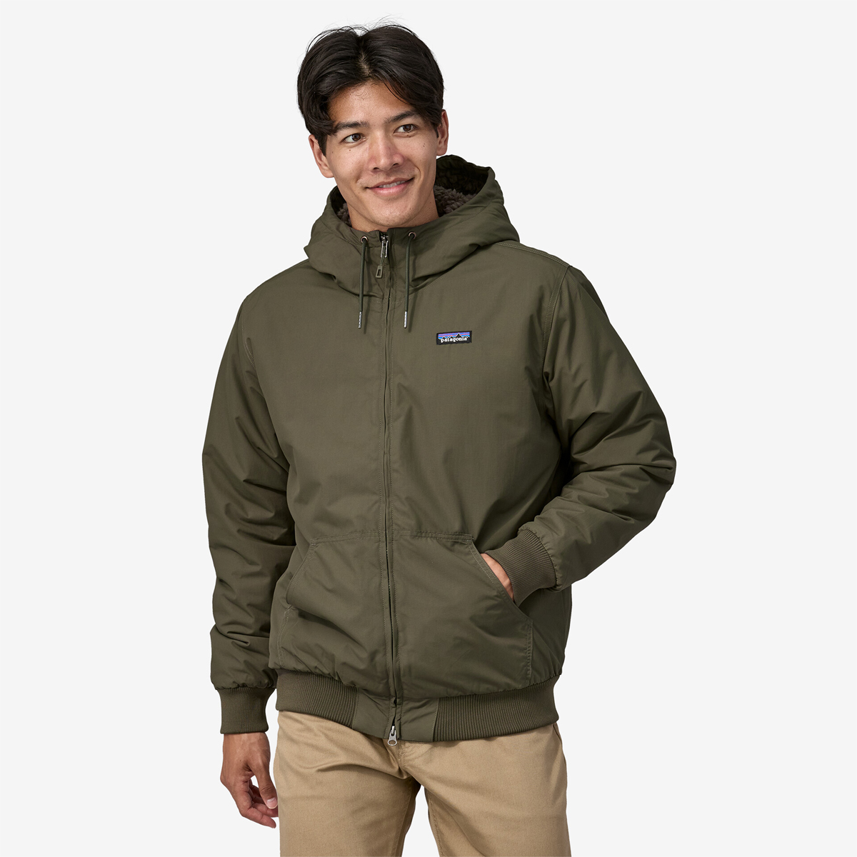 Patagonia Giacca Lined Isthmus Classic Basin Green - 2 Patagonia Giacca Lined Isthmus Classic Basin Green - 2