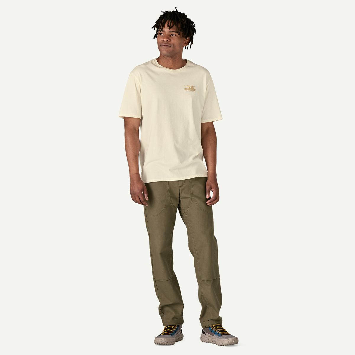 Patagonia T-Shirt '73 Skyline Organic Birch White - 4 Patagonia T-Shirt '73 Skyline Organic Birch White - 4