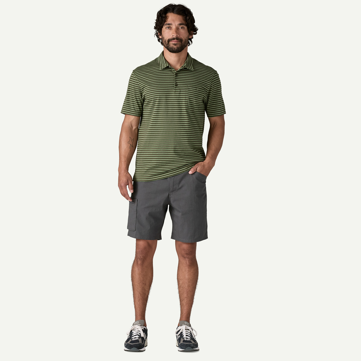 Patagonia Pantaloncini Nomander Basin Green - 4 Patagonia Pantaloncini Nomander Basin Green - 4
