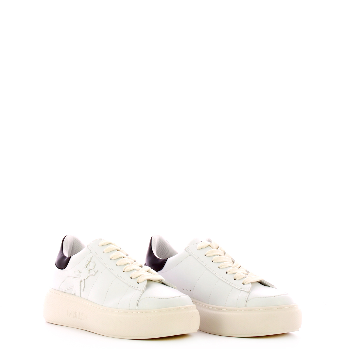 Patrizia Pepe Sneakers Fly White & Black - 2 Patrizia Pepe Sneakers Fly White & Black - 2