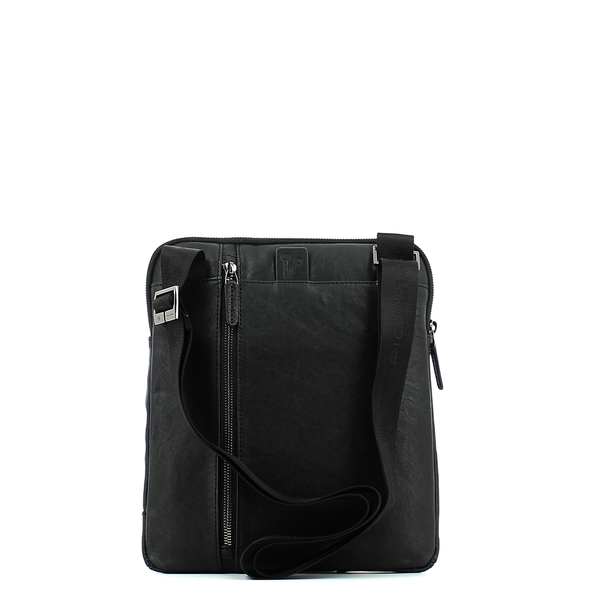Leather Organised crossbody Black Square Leather Organised crossbody Black Square