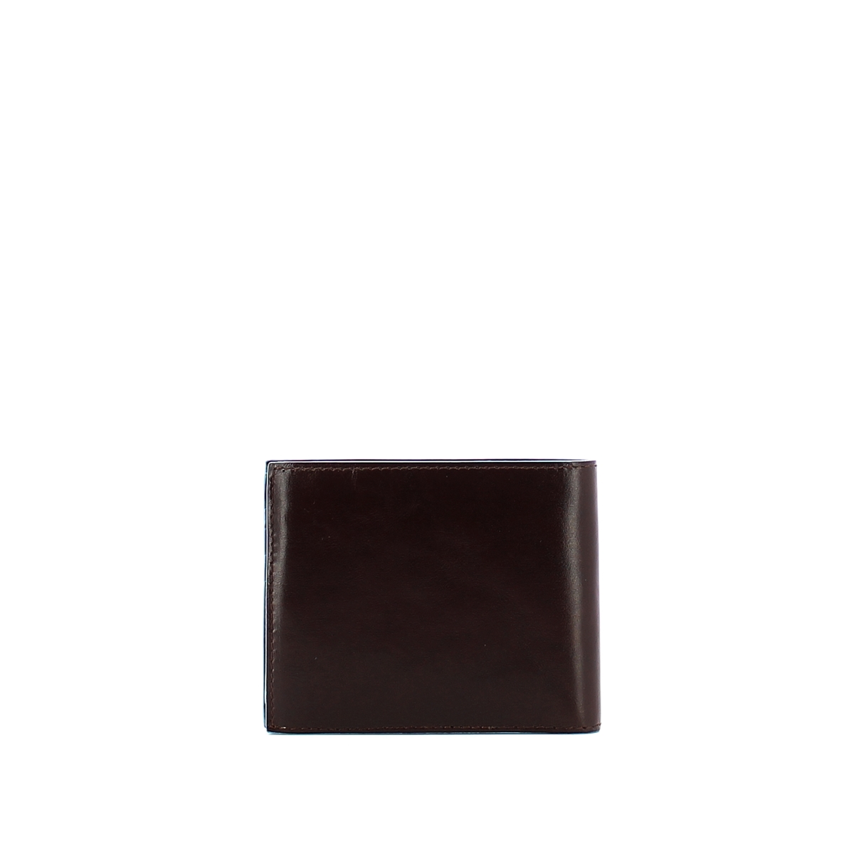 Men wallet with coin pouch Blue Square Men wallet with coin pouch Blue Square
