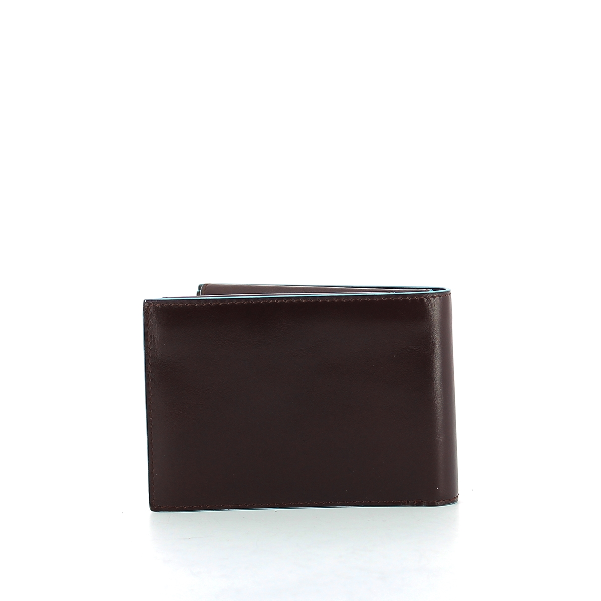Wallet with coin pouch Blue Square-MOGANO-UN Wallet with coin pouch Blue Square-MOGANO-UN