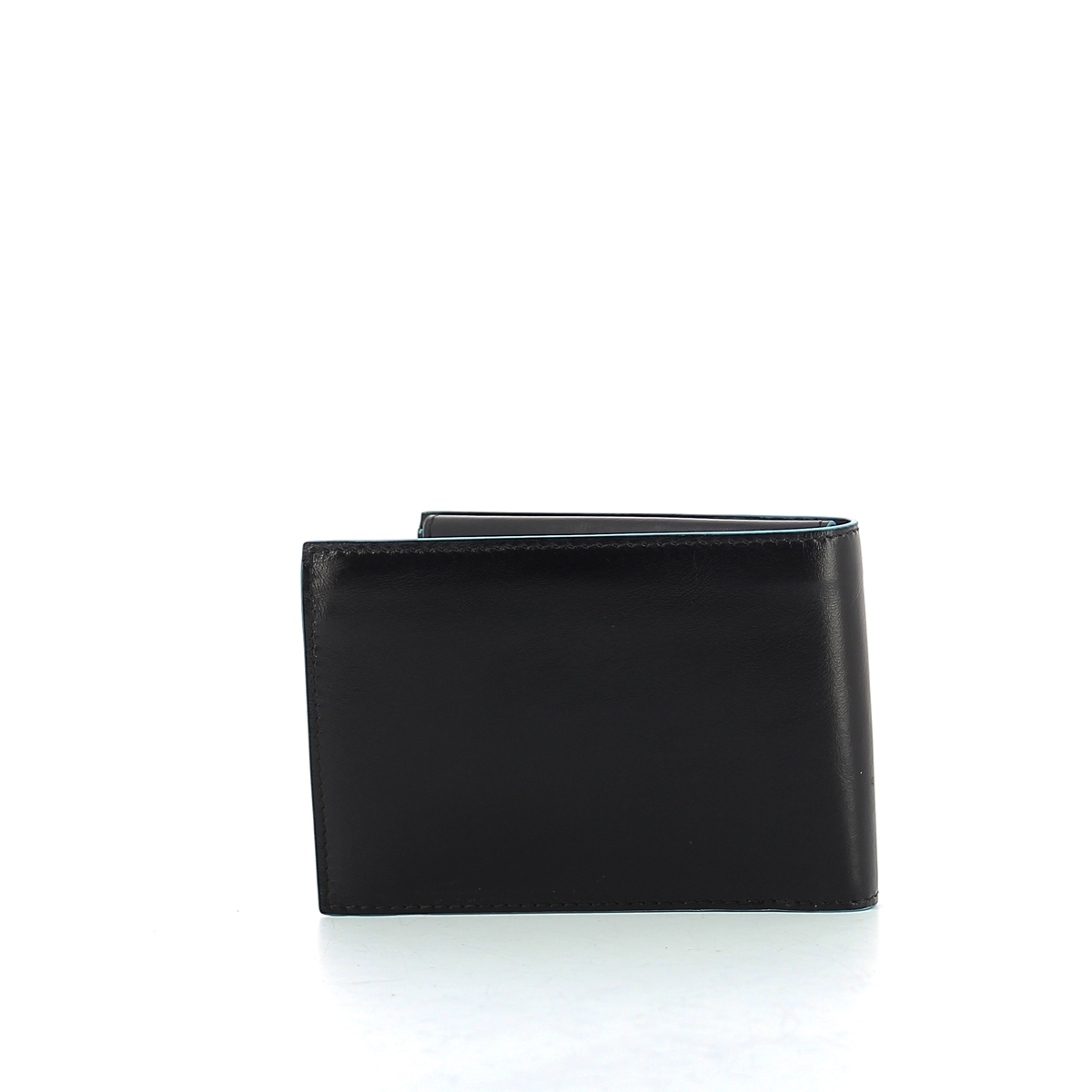 Wallet with coin pouch Blue Square-NERO-UN Wallet with coin pouch Blue Square-NERO-UN