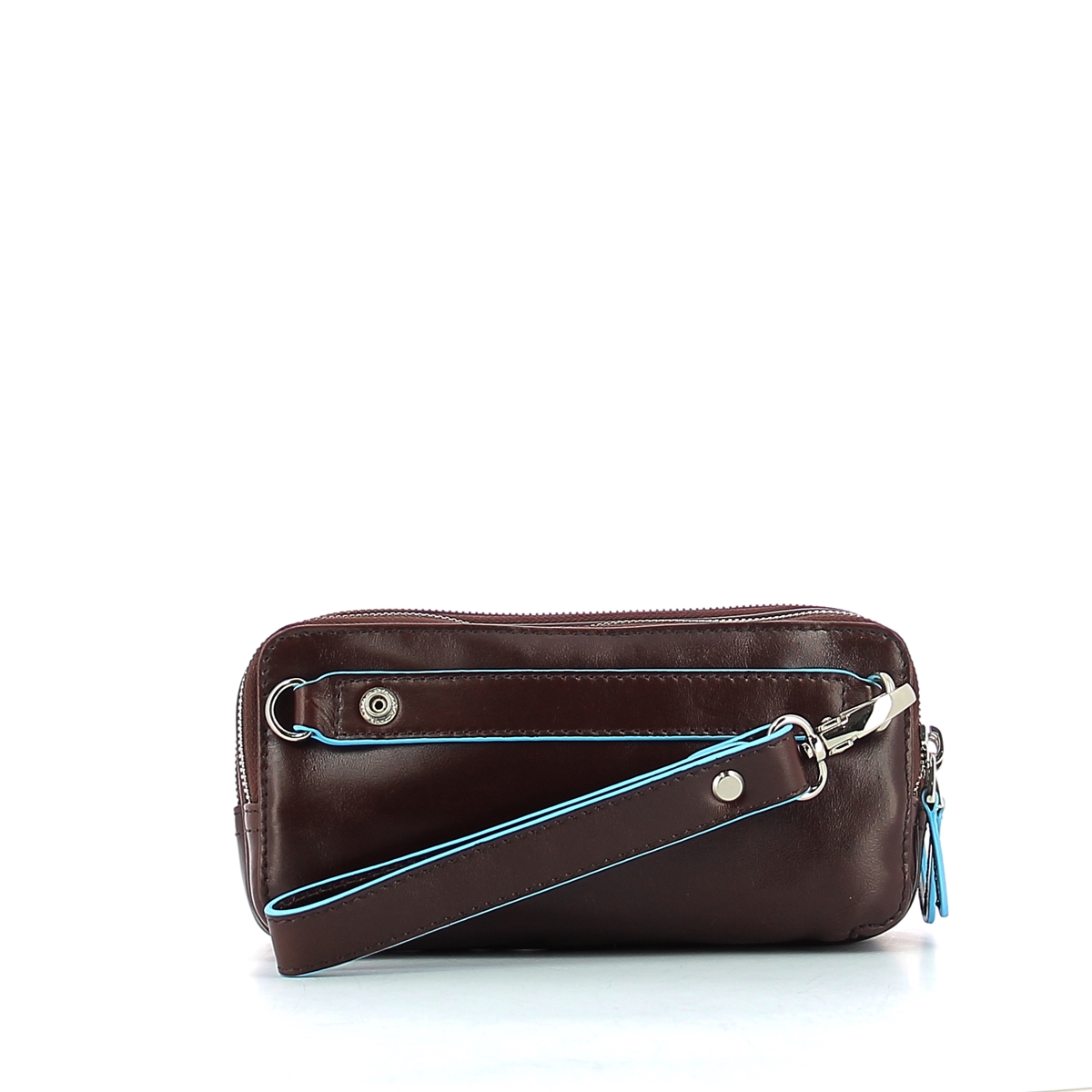 Leather case Blue Square-MOGANO-UN Leather case Blue Square-MOGANO-UN