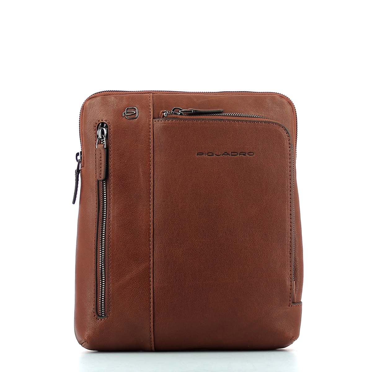 Leather Organised crossbody Black Square-CUOIO-UN Leather Organised crossbody Black Square-CUOIO-UN