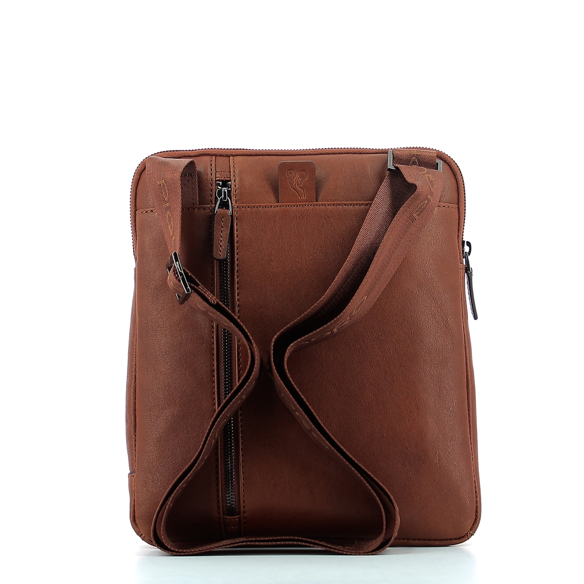 Leather Organised crossbody Black Square-CUOIO-UN Leather Organised crossbody Black Square-CUOIO-UN