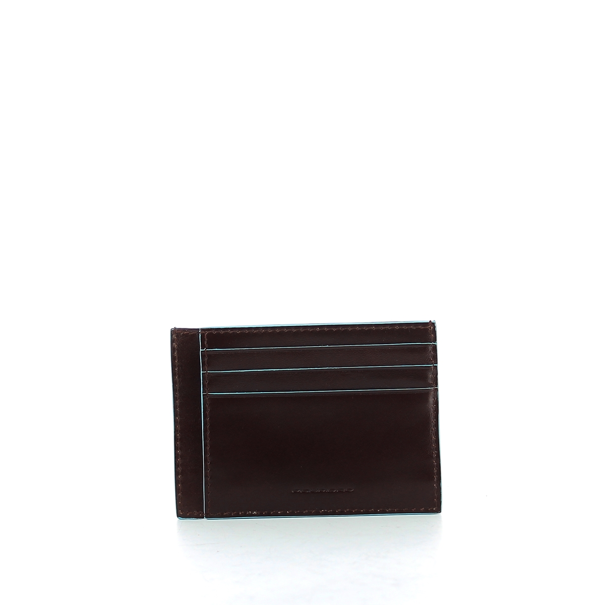 Zipped credit card holder Blue Square-MOGANO-UN Zipped credit card holder Blue Square-MOGANO-UN