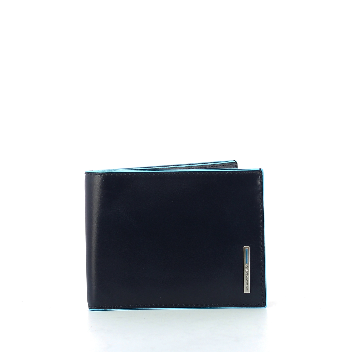 Men wallet with twelve slots Blue Square-BLU/2-UN Men wallet with twelve slots Blue Square-BLU/2-UN