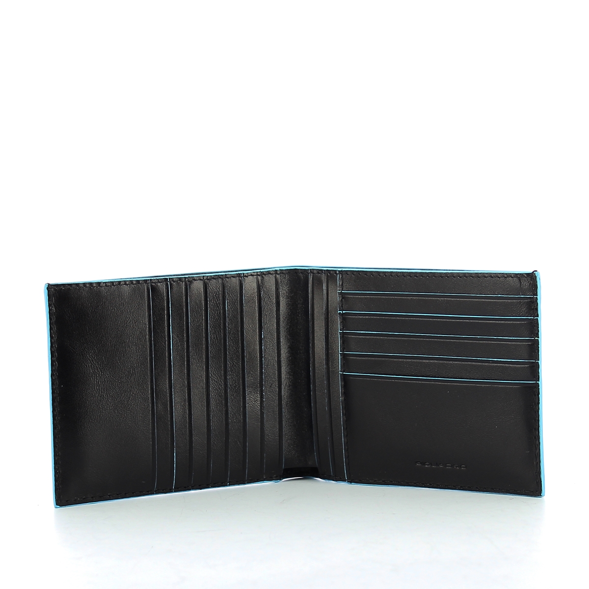 Men wallet with twelve slots Blue Square-NERO-UN Men wallet with twelve slots Blue Square-NERO-UN