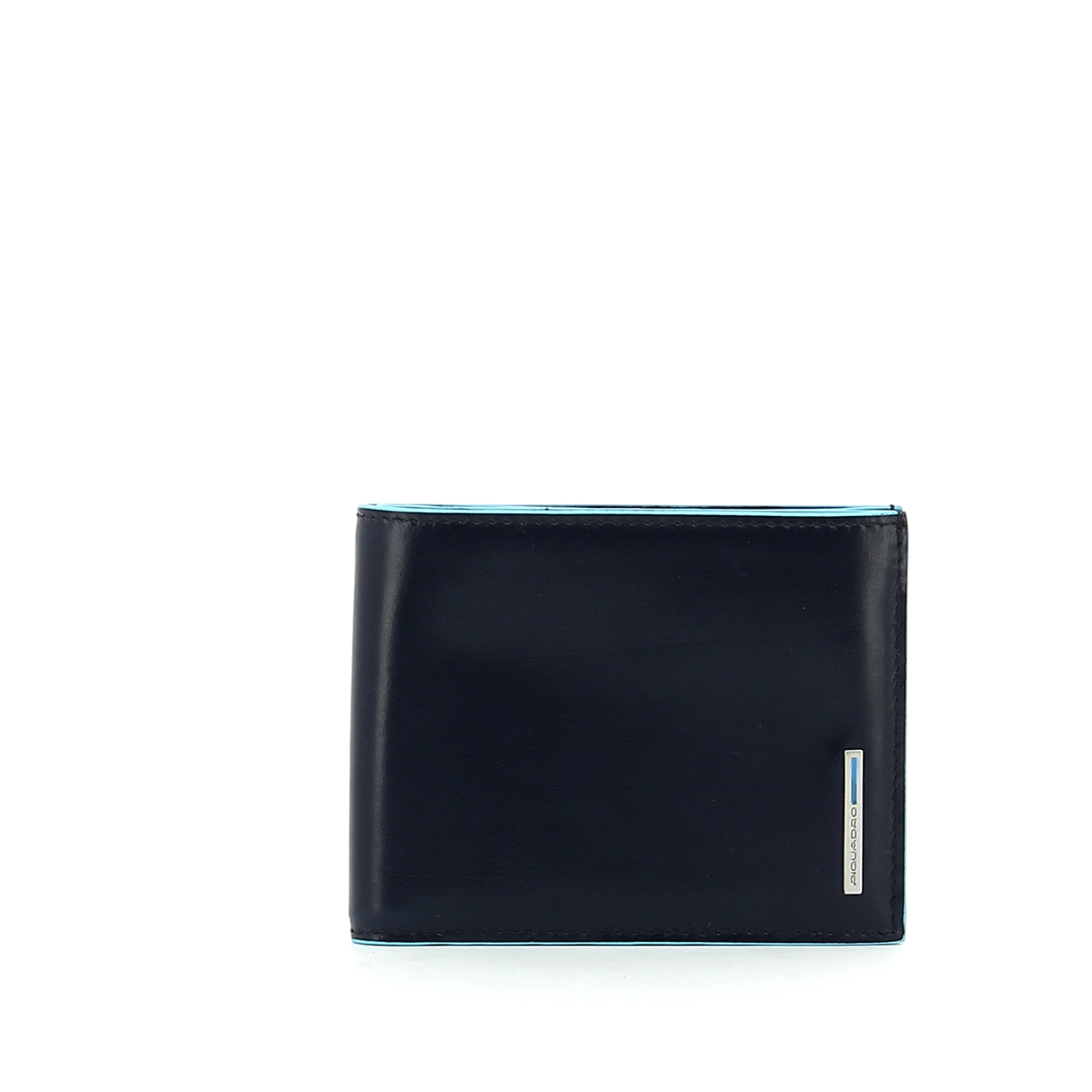 Wallet with coin pouch Blue Square-BLU2-UN Wallet with coin pouch Blue Square-BLU2-UN