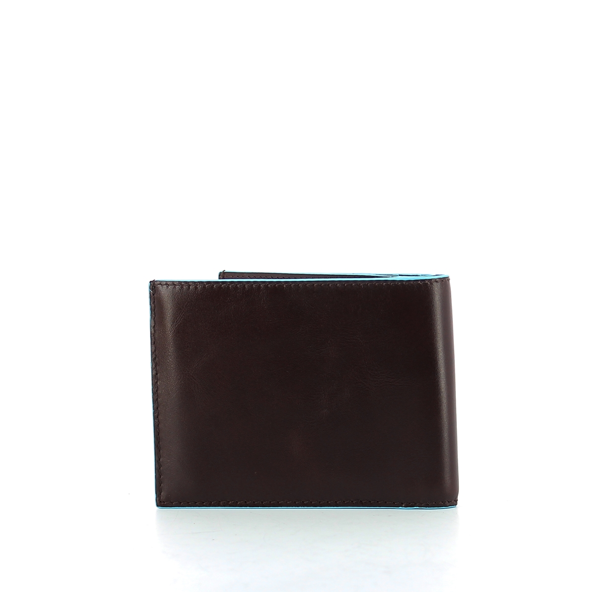 Wallet with coin pouch Blue Square-MOGANO-UN Wallet with coin pouch Blue Square-MOGANO-UN