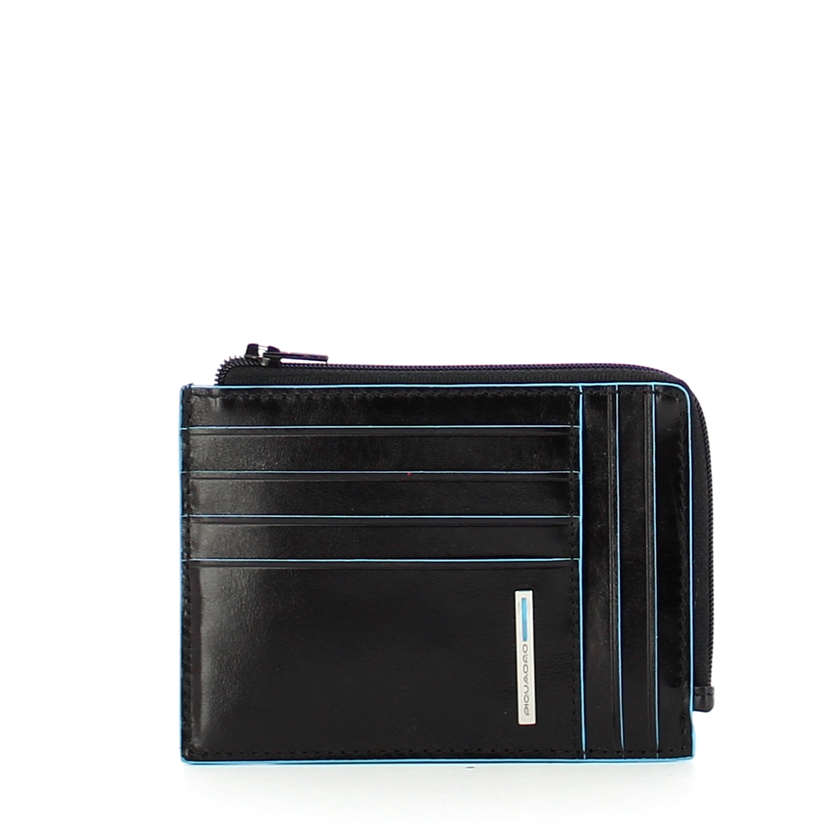 Piquadro Bustina Portamonete Blue Square - 1 Piquadro Bustina Portamonete Blue Square - 1