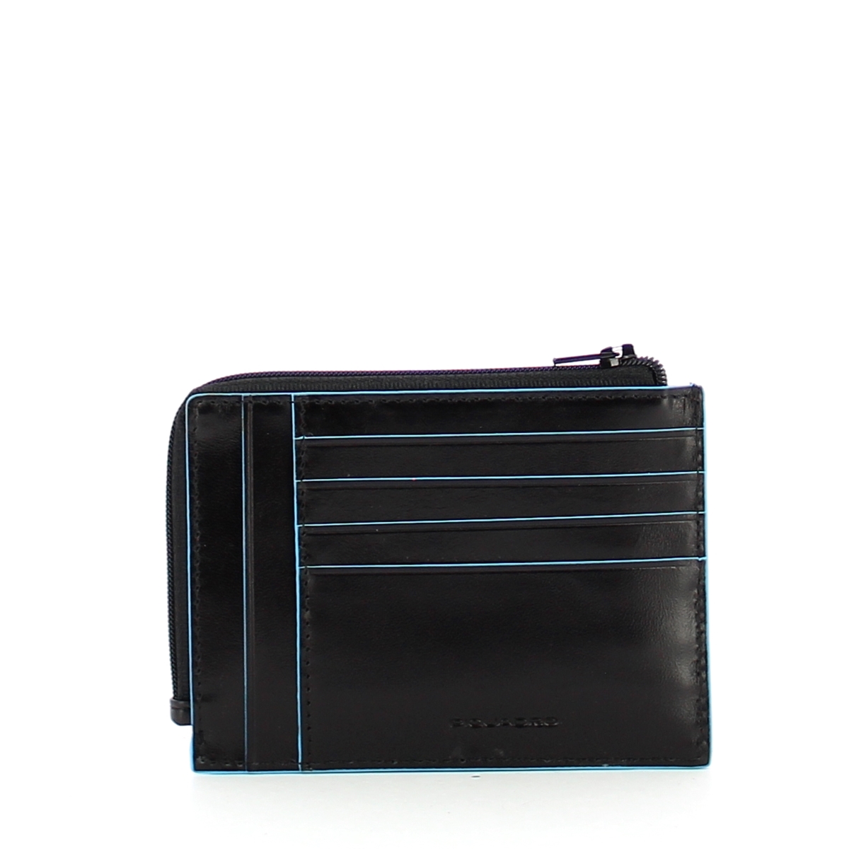 Piquadro Bustina Portamonete Blue Square - 2 Piquadro Bustina Portamonete Blue Square - 2
