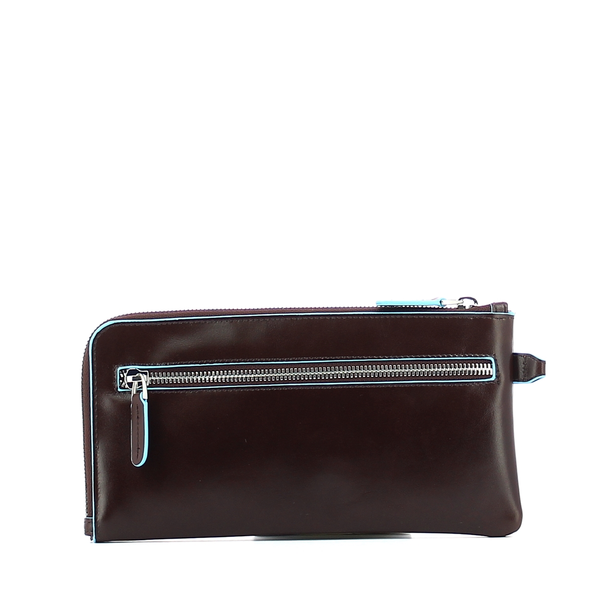 Wristlet Pochette Blue Square-MOGANO-UN Wristlet Pochette Blue Square-MOGANO-UN