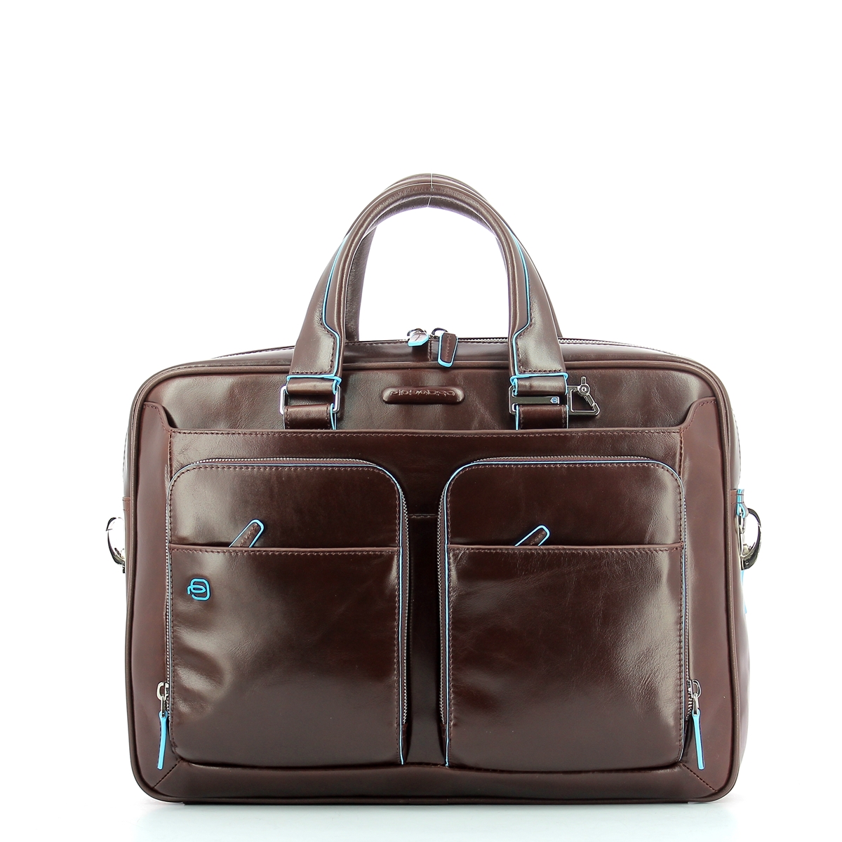 Slim Briefcase Blue Square 14.0-MOGANO-UN Slim Briefcase Blue Square 14.0-MOGANO-UN