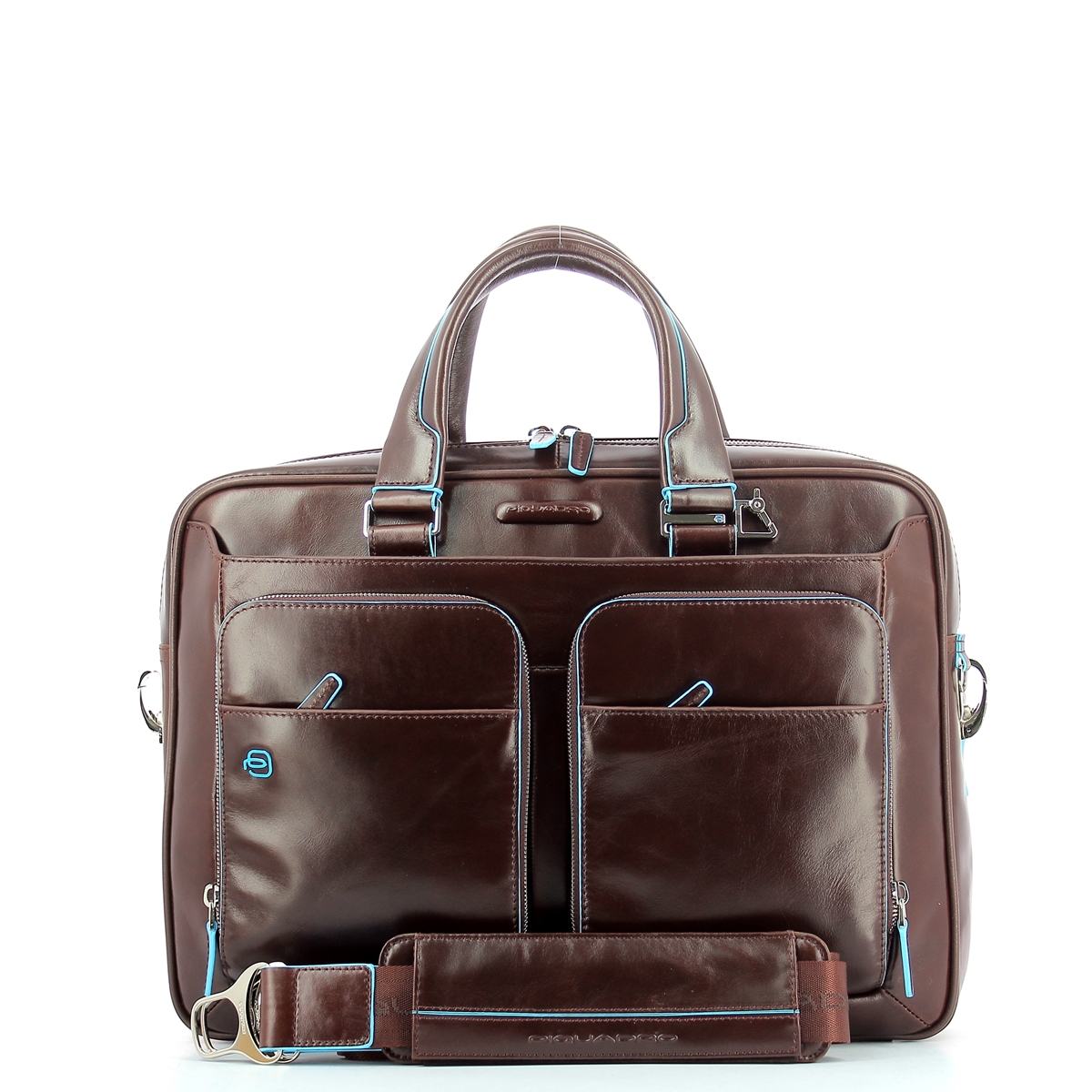 Slim Briefcase Blue Square 14.0-MOGANO-UN Slim Briefcase Blue Square 14.0-MOGANO-UN