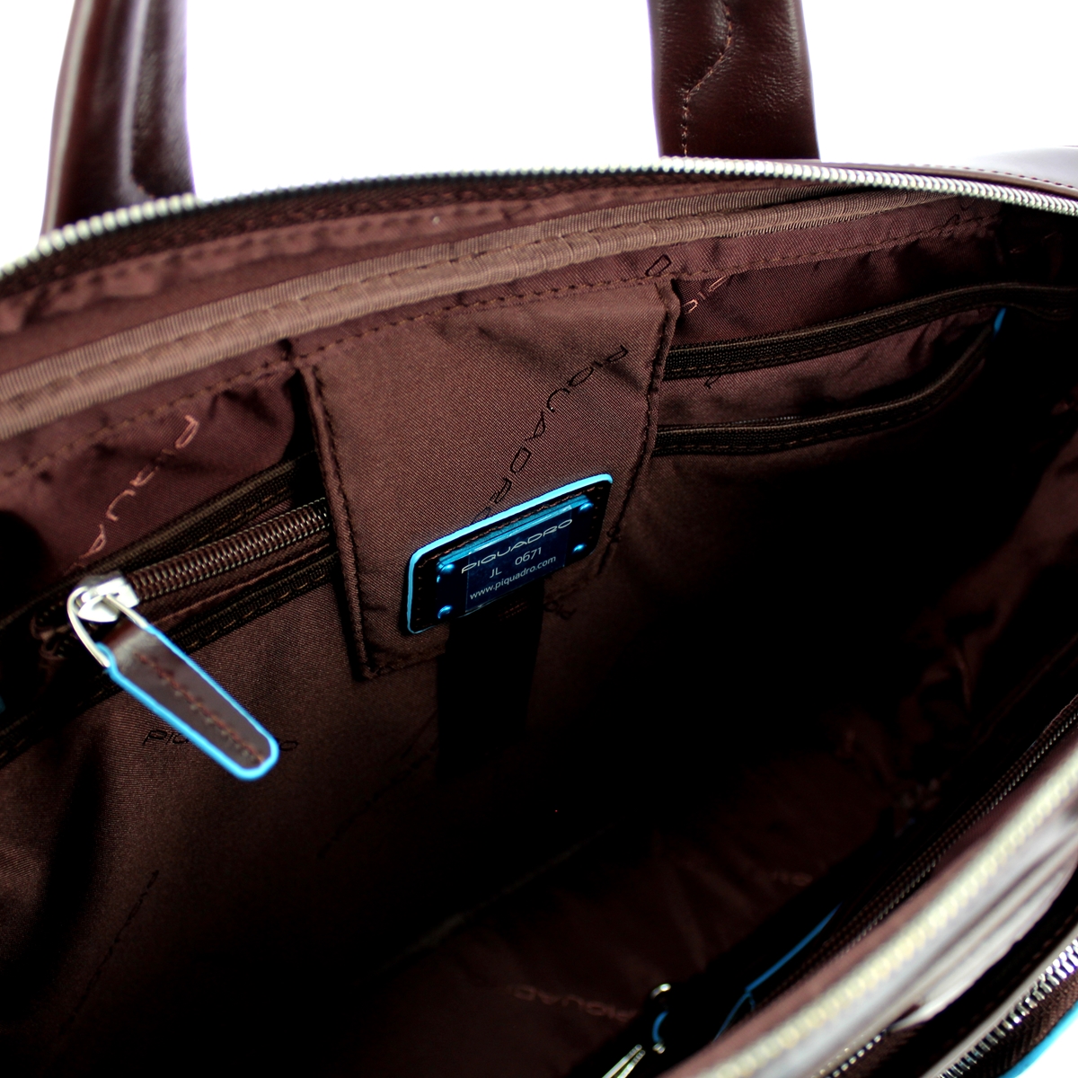 Slim Briefcase Blue Square 14.0-MOGANO-UN Slim Briefcase Blue Square 14.0-MOGANO-UN