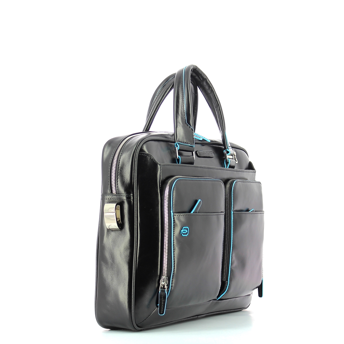 Slim Briefcase Blue Square 14.0-NERO-UN Slim Briefcase Blue Square 14.0-NERO-UN