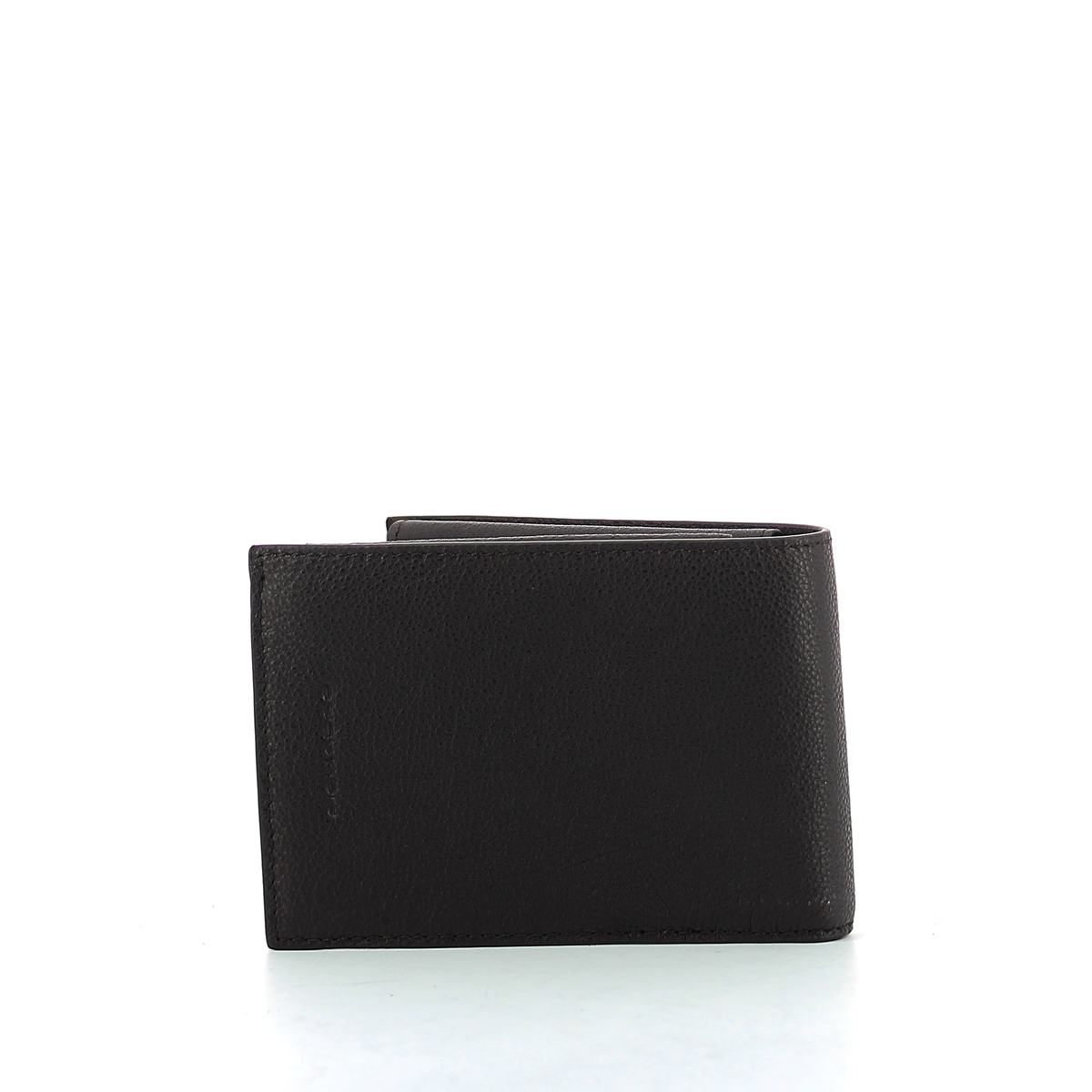 Wallet with coin pouch Black Square-TESTA/MORO-UN Wallet with coin pouch Black Square-TESTA/MORO-UN