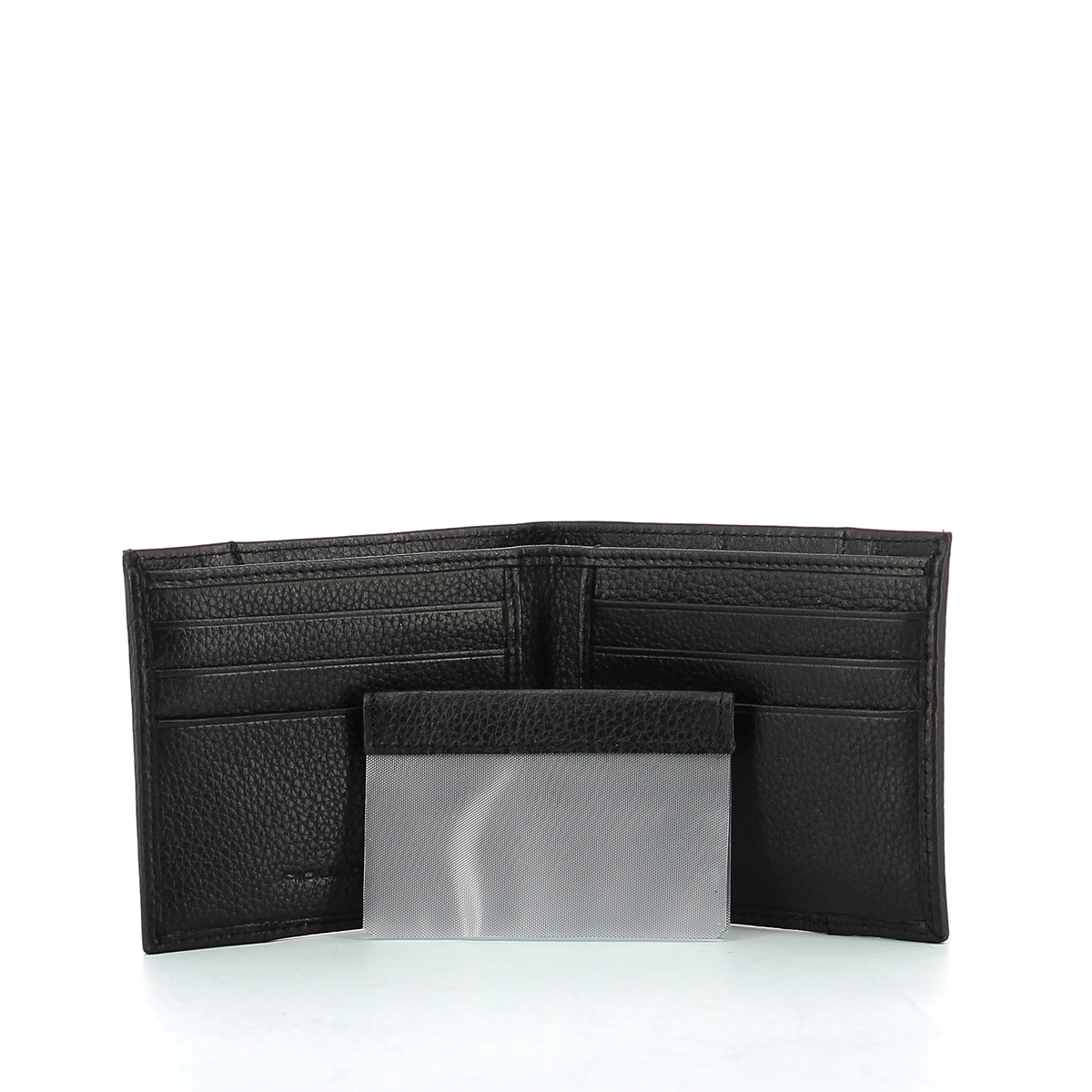 Wallet with removable ID holder P15 Plus-NERO-UN Wallet with removable ID holder P15 Plus-NERO-UN