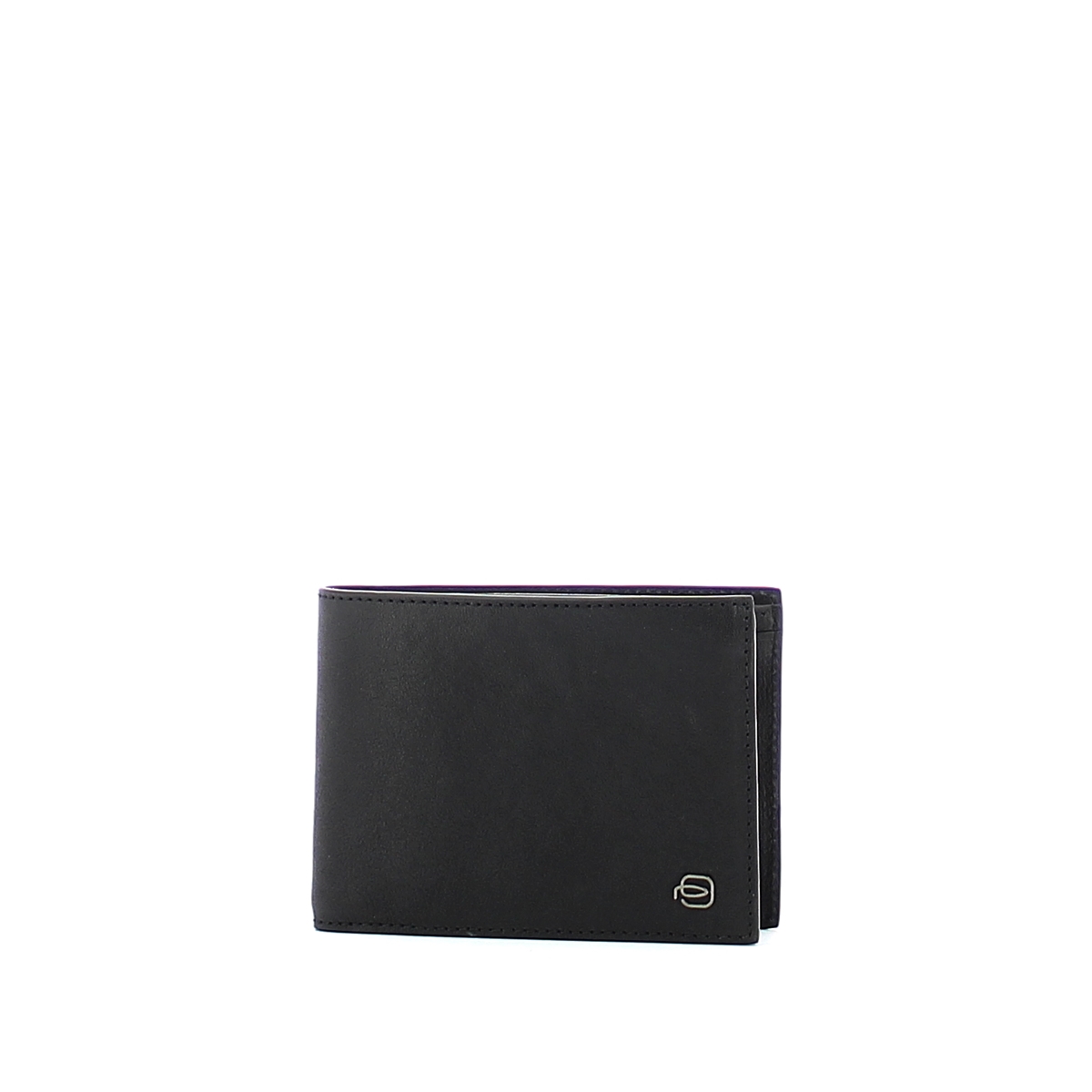 Wallet with coin pouch Black Square-NERO-UN Wallet with coin pouch Black Square-NERO-UN