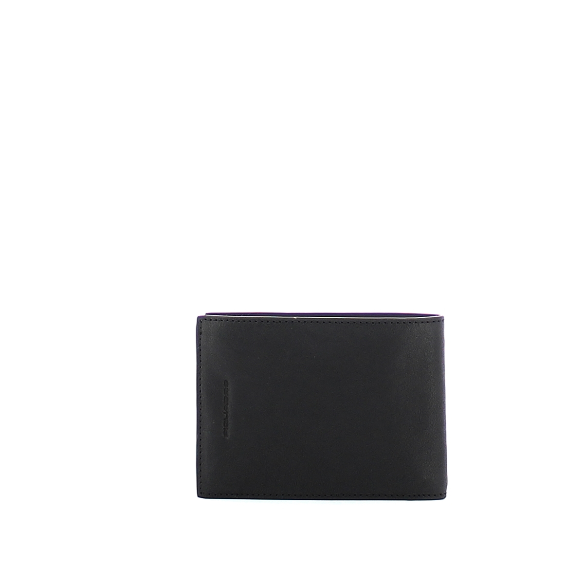Wallet with coin pouch Black Square-NERO-UN Wallet with coin pouch Black Square-NERO-UN