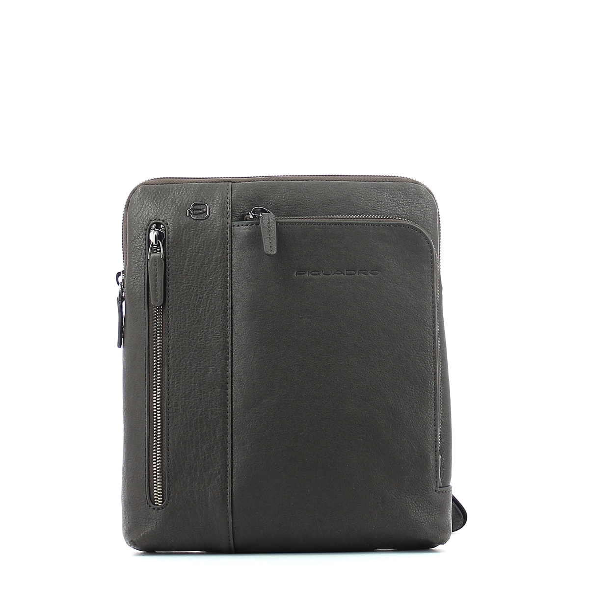 Leather Organised crossbody Black Square-TESTA//MORO-UN Leather Organised crossbody Black Square-TESTA//MORO-UN