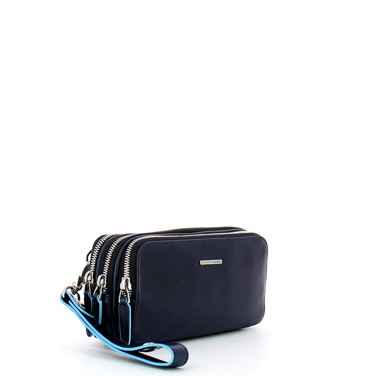 Piquadro Astuccio tre comparti Blue Square - 2 Piquadro Astuccio tre comparti Blue Square - 2