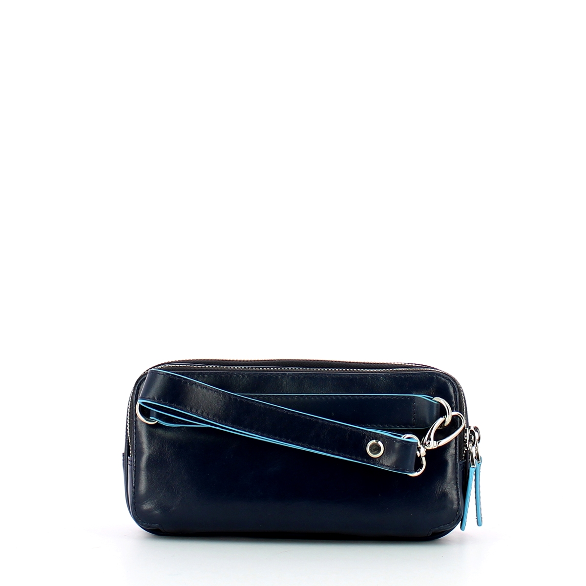 Piquadro Astuccio tre comparti Blue Square - 3 Piquadro Astuccio tre comparti Blue Square - 3