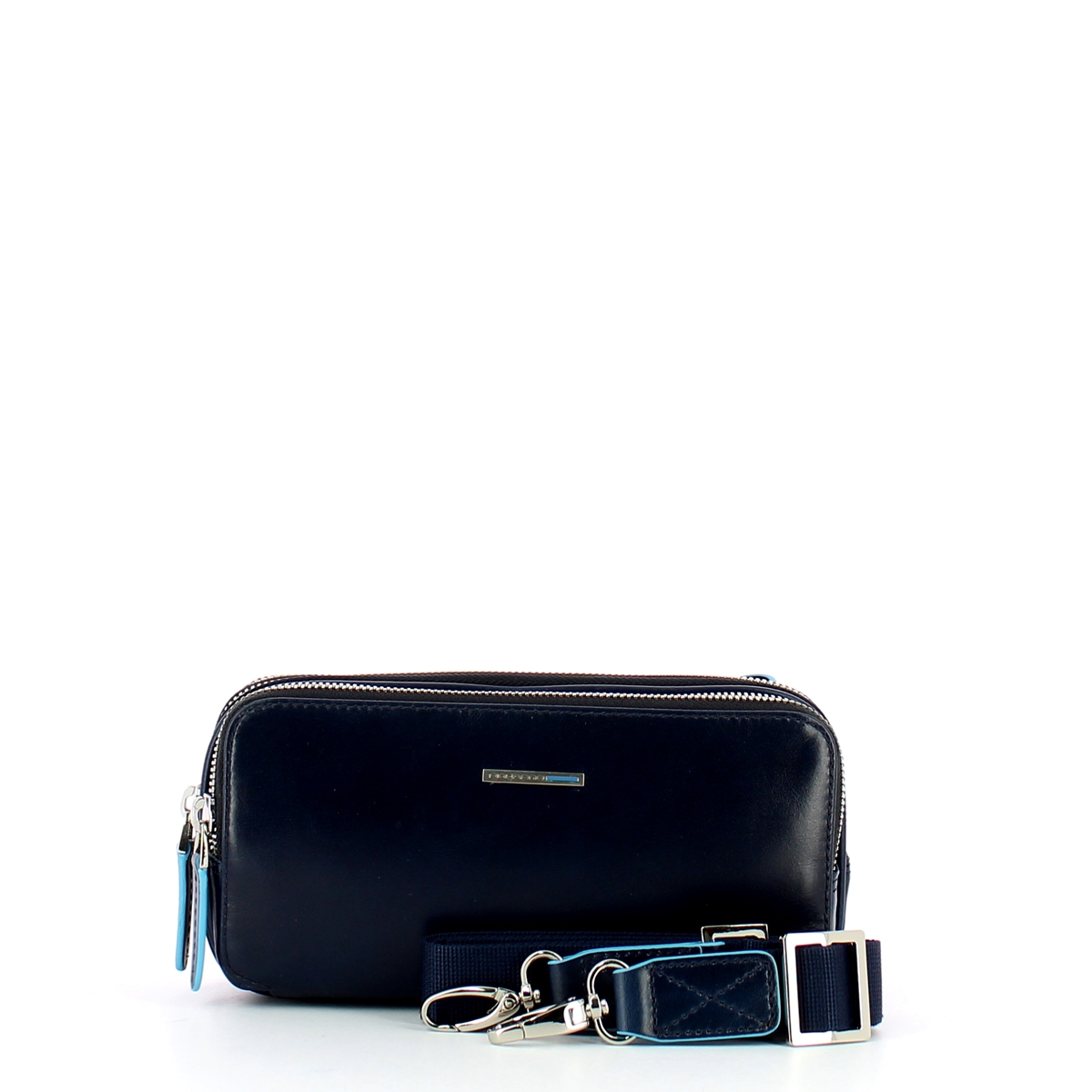 Piquadro Astuccio tre comparti Blue Square - 4 Piquadro Astuccio tre comparti Blue Square - 4