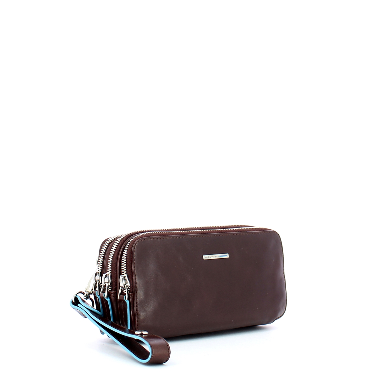 Piquadro Astuccio tre comparti Blue Square - 2 Piquadro Astuccio tre comparti Blue Square - 2