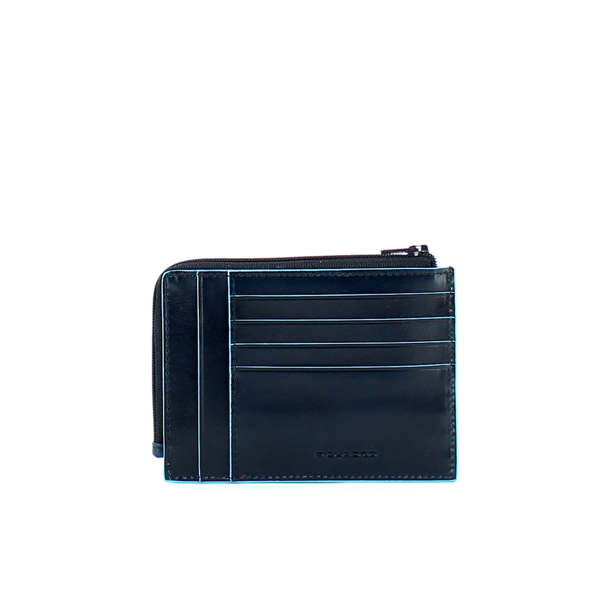 Piquadro Bustina Portamonete Blue Square - 2 Piquadro Bustina Portamonete Blue Square - 2