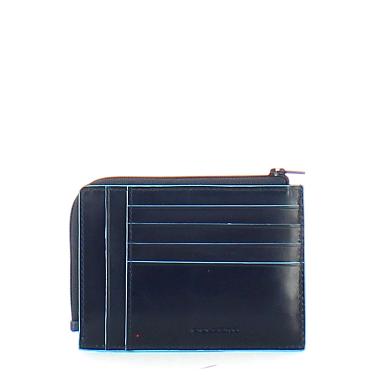 Piquadro Bustina Portamonete Blue Square - 2 Piquadro Bustina Portamonete Blue Square - 2