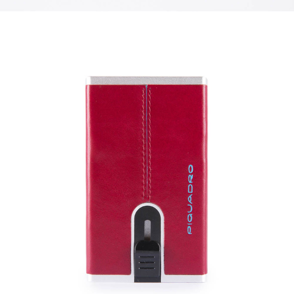 Piquadro Porta carte di credito con Sliding System Blue Square - 1 Piquadro Porta carte di credito con Sliding System Blue Square - 1
