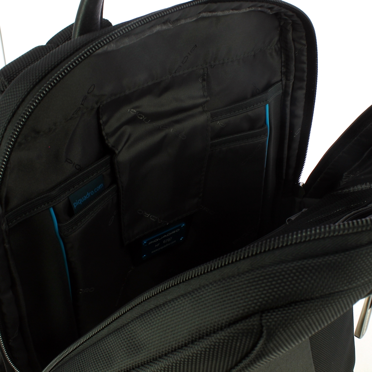 Piquadro Zaino Porta PC Brief 2 14.0 in tessuto riciclato - 4 Piquadro Zaino Porta PC Brief 2 14.0 in tessuto riciclato - 4