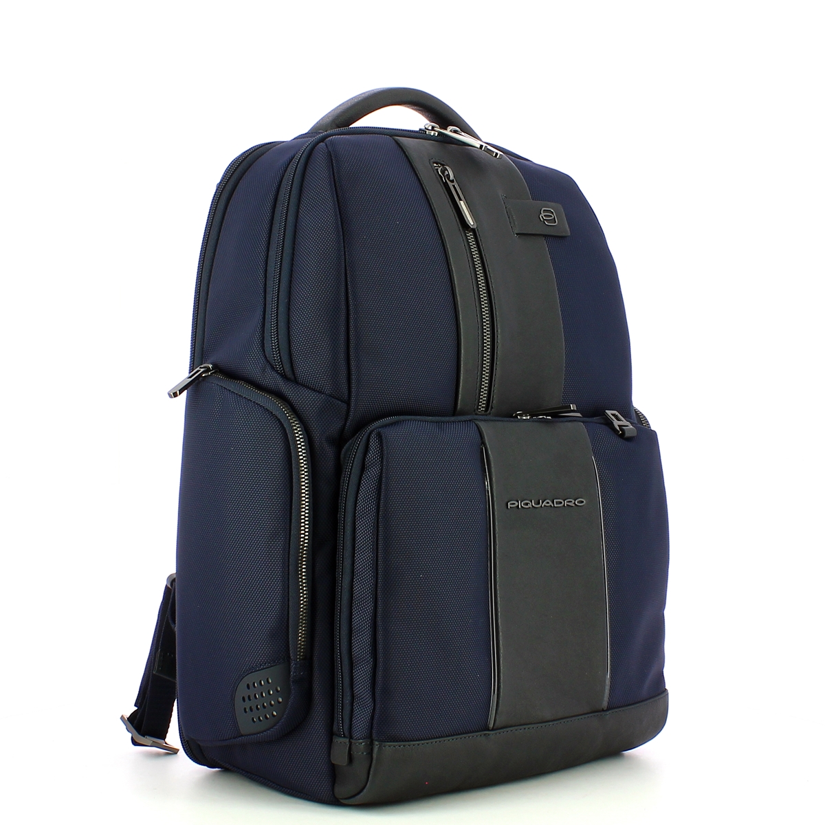 Piquadro Zaino Fast-Check Porta PC Brief 2 15.6 in tessuto riciclato con Luce LED - 2 Piquadro Zaino Fast-Check Porta PC Brief 2 15.6 in tessuto riciclato con Luce LED - 2