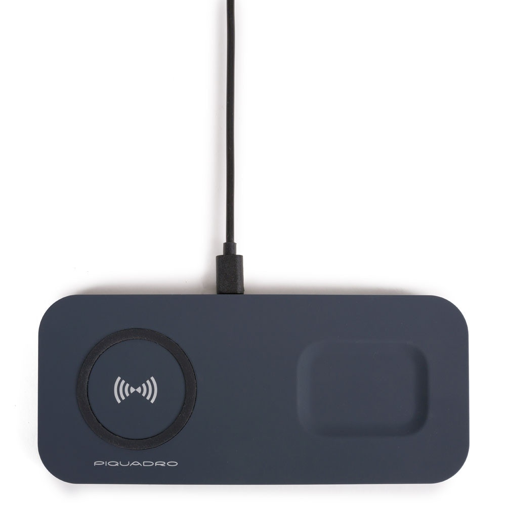 Piquadro Base di ricarica wireless per Smartphone e AirPods - 1 Piquadro Base di ricarica wireless per Smartphone e AirPods - 1