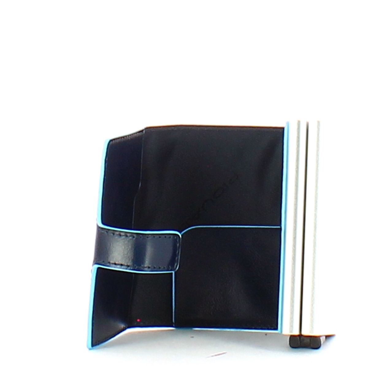 Piquadro Porta carte di credito con Doppio Sliding System Blue Square RFID - 3 Piquadro Porta carte di credito con Doppio Sliding System Blue Square RFID - 3