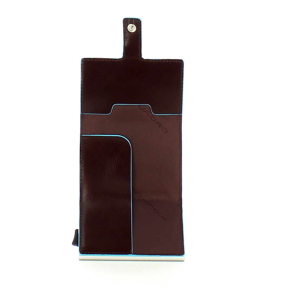 Piquadro Porta carte di credito con Sliding System RFID Blue Square - 3 Piquadro Porta carte di credito con Sliding System RFID Blue Square - 3
