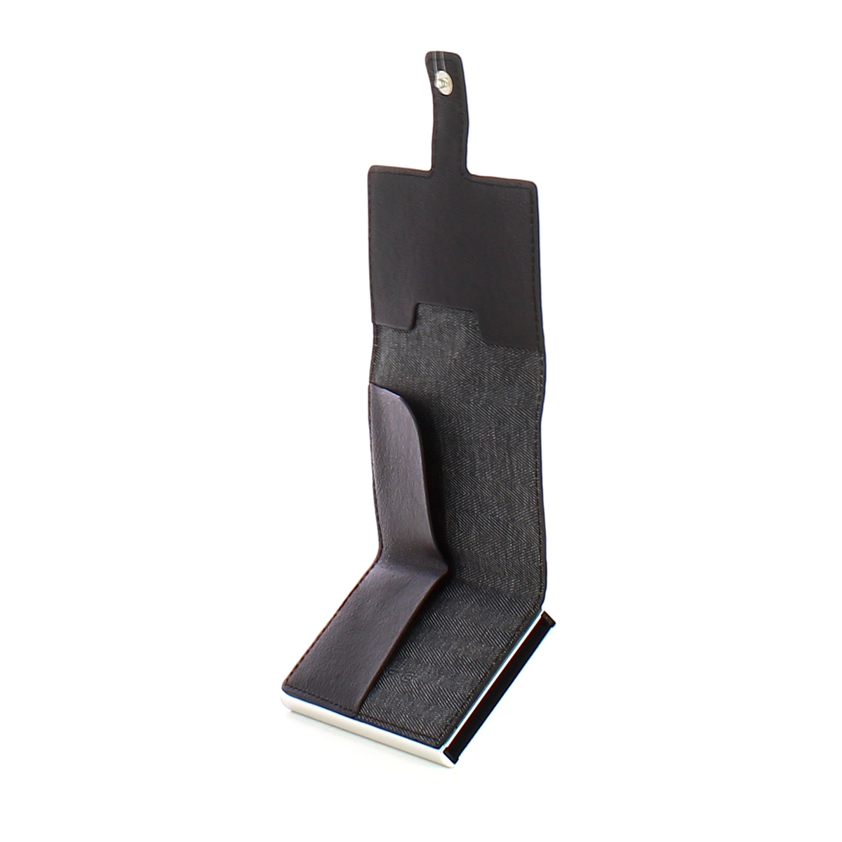 Piquadro Porta carte di credito con Sliding System RFID Black Square - 4 Piquadro Porta carte di credito con Sliding System RFID Black Square - 4