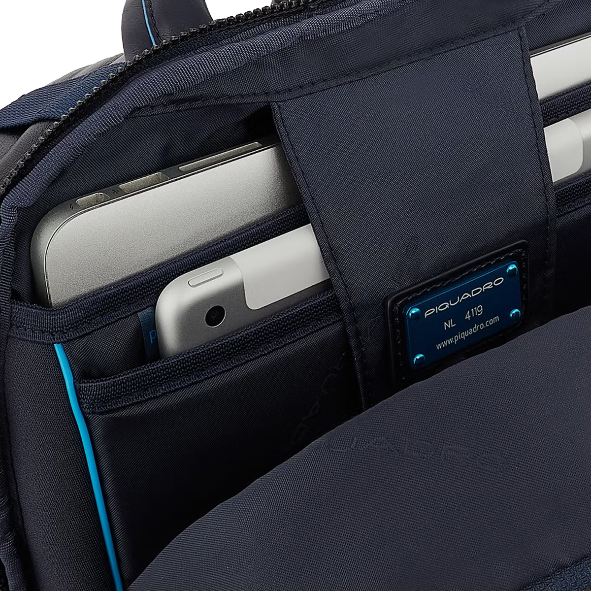 Piquadro Zaino Porta PC Blue Square 14.0 - 7 Piquadro Zaino Porta PC Blue Square 14.0 - 7