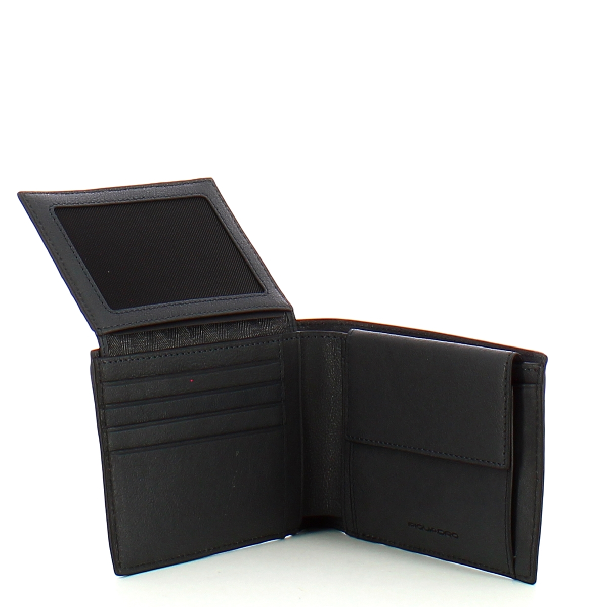 Piquadro Portafoglio con portamonete Black Square - 4 Piquadro Portafoglio con portamonete Black Square - 4