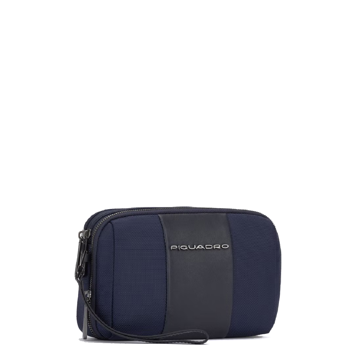Piquadro Pochette a due scomparti in tessuto riciclato Brief 2 - 2 Piquadro Pochette a due scomparti in tessuto riciclato Brief 2 - 2