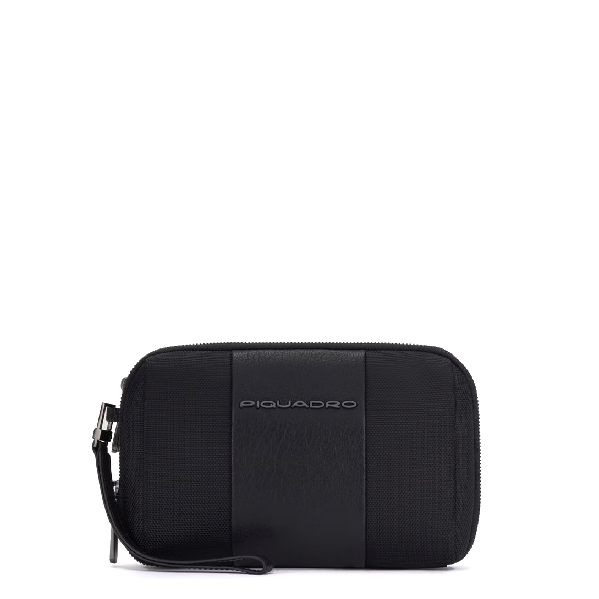 Piquadro Pochette a due scomparti in tessuto riciclato Brief 2 - 1 Piquadro Pochette a due scomparti in tessuto riciclato Brief 2 - 1