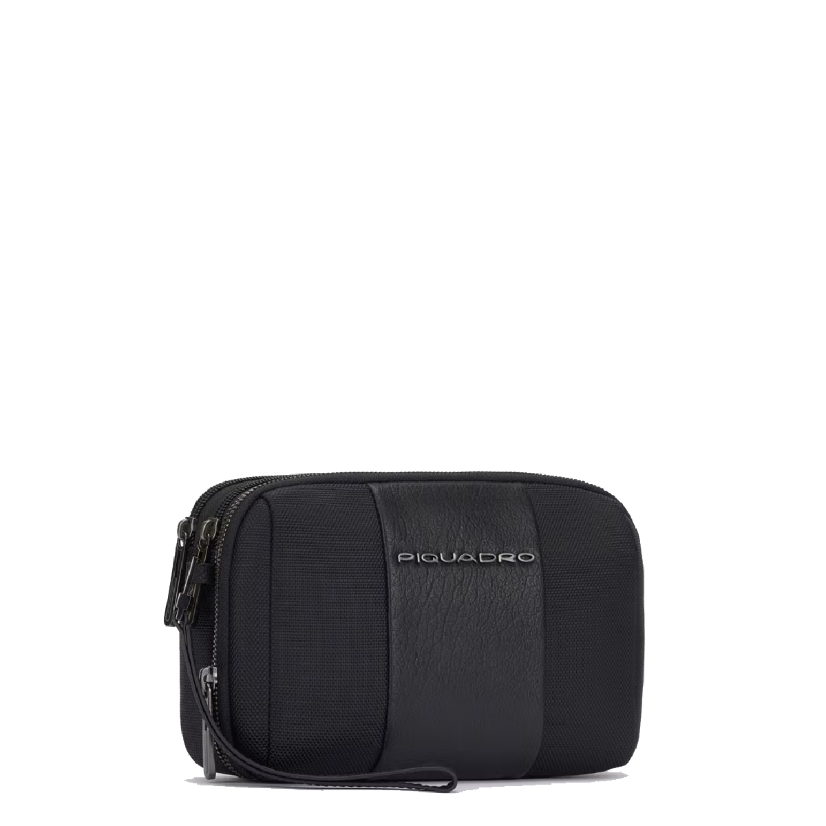Piquadro Pochette a due scomparti in tessuto riciclato Brief 2 - 2 Piquadro Pochette a due scomparti in tessuto riciclato Brief 2 - 2